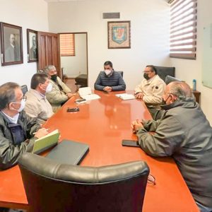Alcalde se reunió con personal de la Secretaría de Desarrollo Rural