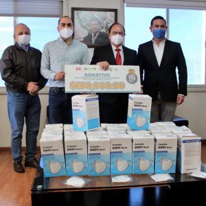 APOYAN RESTAURANTEROS DE SALTILLO A PERSONAL DE SALUD CON CUBREBOCAS Y VALES DE CONSUMO