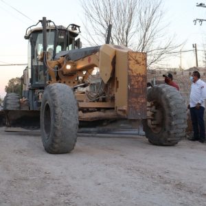 BENEFICIA ALCALDESA A LUCHANA CON OBRA DE REVESTIMIENTO E ILUMINACIÓN