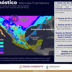 DÉCIMA TORMENTA INVERNAL Y LA LLEGADA DE UN NUEVO FRENTE FRÍO AFECTARÁN A COAHUILA1