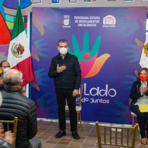ENTREGA GOBIERNO DE COAHUILA 85 MDP EN MEDICAMENTOS ONCOLÓGICOS MARS1