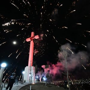 El Cristo de la Bartola es inaugurado por autoridades municipales