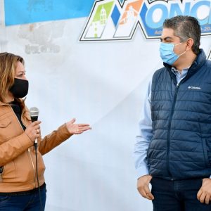 Habitantes de la colonia Las Flores reconocen apoyo del alcalde