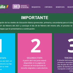 INICIO DEL PROCESO DE PREINSCRIPCIÓN PARA PREESCOLAR EN COAHUILA1