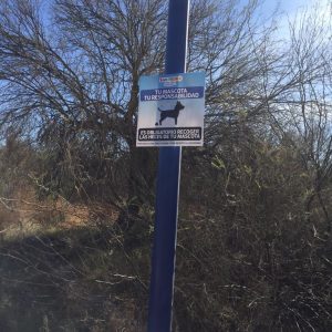 INVITAN A CIUDADANOS A CUIDAR Y MANTENER LIMPIA LA CICLOPISTA