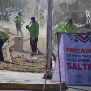 Mantenimiento permanente en la ciudad con Bello Saltillo1