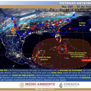 SE APROXIMA FRÍO A COAHUILA