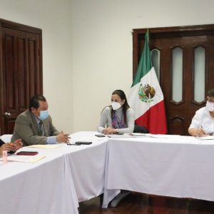 SE REUNE ALCALDESA CON SECRETARÍA DE SEGURIDAD PÚBLICA DEL ESTADO1