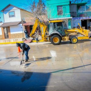 Trabajo intensivo para reparar daños ocasionados por la tormenta invernal en Piedras Negras