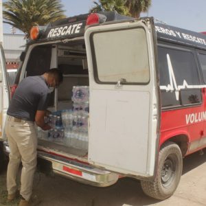 APOYA MUNICIPIO A BRIGADISTAS POR INCENDIO FORESTAL EN ARTEAGA