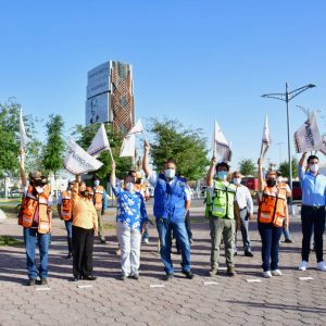Brigadistas monclovenses partieron rumbo a la sierra de Arteaga