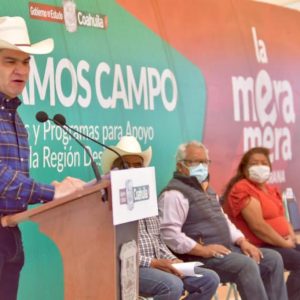 CON MÁS ACCIONES REITERA MARS APOYO A COMUNIDADES RURALES