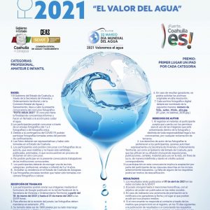 CONVOCATORIA PARA CONCURSO ESTATAL DE FOTOGRAFÍA DEL AGUA