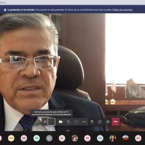 Celebra CISE de la UAdeC el 25° Aniversario de la Maestría en Economía Regional