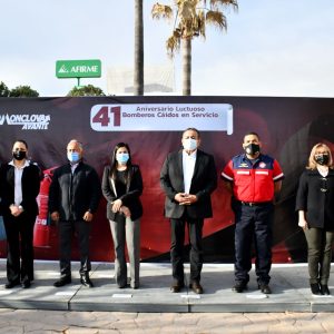 Conmemoración del 41 aniversario luctuoso de los bomberos caídos