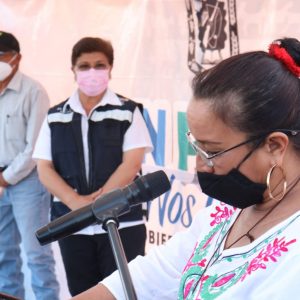 ENTREGA ALCALDESA IMPORTANTES OBRA DE REVESTIMIENTO E ILUMINACIÓN EN SANTA MÓNICA (2)