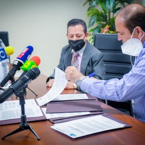 Firma Gobierno Municipal convenio de colaboración para agilizar procesos en caso de desaparición de per