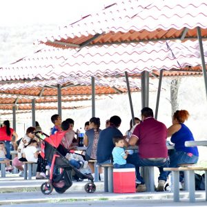 Son muchas las familias que han visitado el Ecoparque