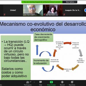 Comparte Catedrático Italiano la Innovación, Complejidad y Evolución Económica1