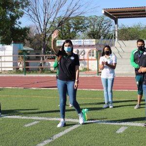 DISFRUTAN MENORES DE EDAD DEL NORTE DE COAHUILA DE CLÍNICAS GUERRERAS, CON EL CLUB SANTOS