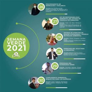 Invita Facultad de Jurisprudencia de la UAdeC a la “Semana Verde 2021”