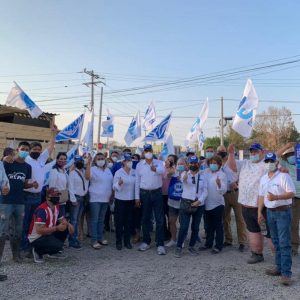 Mario Dávila es respaldado por los habitantes de la colonia Guerrero