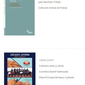 SIGUEN VIGENTES DESCARGAS DE LIBROS ELECTRÓNICOS EN CULTURA COAHUILA1