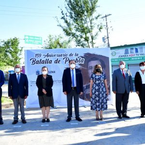 Conmemoran el 159 aniversario de la Batalla de Puebla