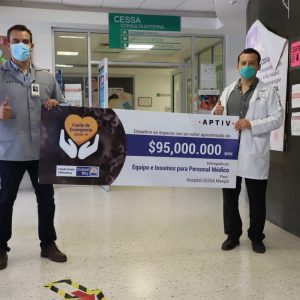 Distinguen a Aptiv como Empresa Gran Donante