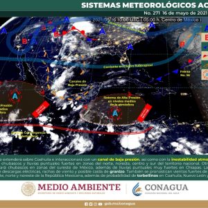 MONITOREA COAHUILA LLUVIA Y GRANIZO EN LA REGIÓN CARBONÍFERA Y NORTE
