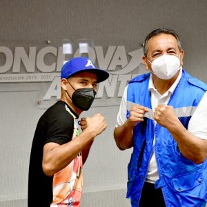 Moisés el TAZ Calleros agradece al alcalde su apoyo al deporte1