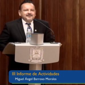 Presenta Director de la FCC Tercer Informe de Actividades
