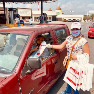 SALTILLO VA CON CHEMA; SIMPATIZANTES ACTIVAN LA CIUDAD CON 12 CRUCEROS1