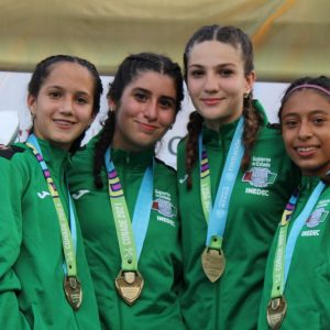 COAHUILA IMPONE RÉCORD NACIONAL EN RELEVO FEMENIL 4X100