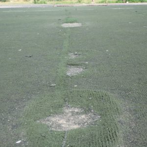 Cierran temporalmente el campo de futbol Garibay1