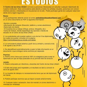 Convoca el Centro de las Artes de la UAdeC a Postularse para Obtener una Beca de Estudios