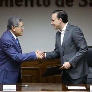 Firma Convenio Ambiental UAdeC con Municipio de Saltillo