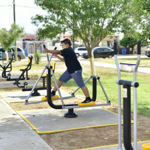 RECIBIERON OBRA DE MULTIDEPORTIVO CONSTRUIDO POR EL GOBIERNO DE UNIDAD1