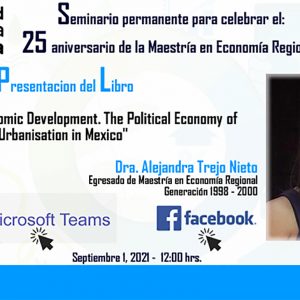 CISE de la UAdeC Convoca a la Presentación del Libro “Metropolitan Economic Development”