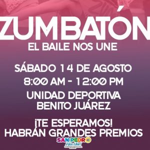 CONVOCAN A EVENTO DE ZUMBATON “EL BAILE NOS UNE”.jfifOKOKOKOK