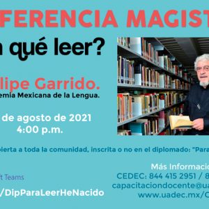 Convoca UAdeC al Diplomado “Para Leer He Nacido”