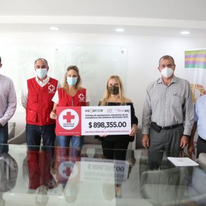 DIF Y GOBIERNO DE COAHUILA HAN ENTREGADO MÁS DE 110 MDP A CRUZ ROJA MARCELA GORGÓN