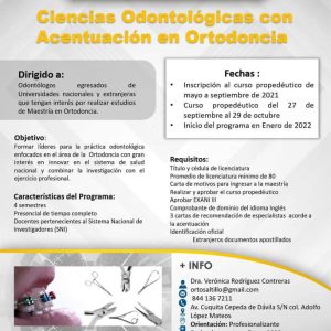 Especialízate con la Maestría en Ciencias Odontológicas