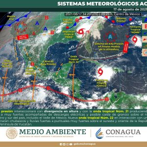 MANTIENE COAHUILA VIGILANCIA METEOROLÓGICA POR LLUVIAS FUERTES