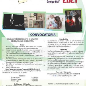 MEDIO AMBIENTE COAHUILA INVITA AL CONCURSO DE FOTOGRAFÍA ‘MI MASCOTA CONSENTIDA’