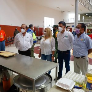 VISITA MARCELA GORGÓN ALBERGUE INSTALADO EN LA JABONERA1