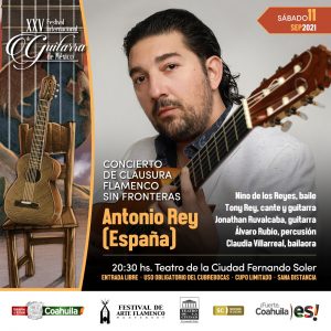 DIFRUTA EN COAHUILA DEL FESTIVAL INTERNACIONAL DE GUITARRA DE MÉXICO