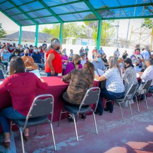 Instalan módulo de escrituración para vecinos del sector Lázaro Cárdenas Etapa 21