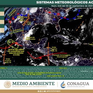 LLEGA A COAHUILA EL FRENTE FRÍO 2 CON LLUVIAS MUY FUERTES