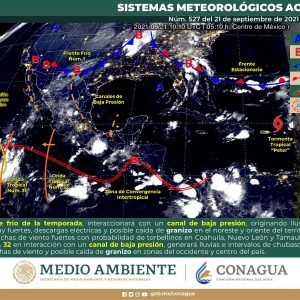 LLEGA A COAHUILA EL PRIMER FRENTE FRÍO DE LA TEMPORADA